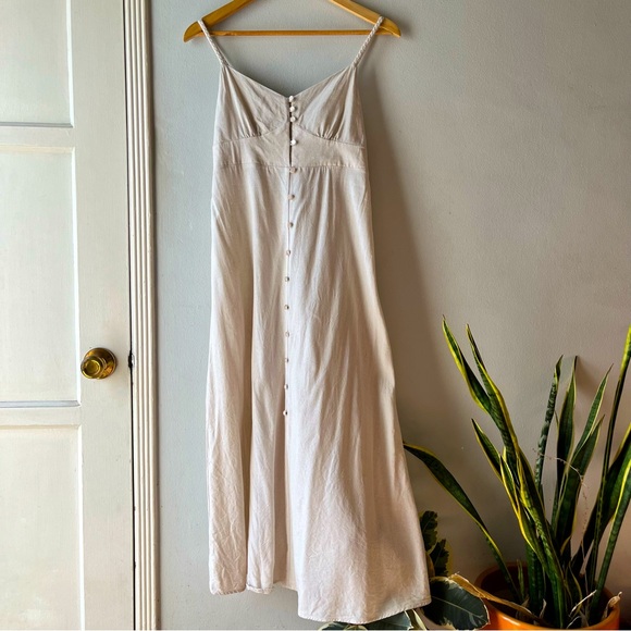 Monteau Los Angeles Dresses & Skirts - Monteau of Los Angeles• Linen Maxi Dress•Sz S